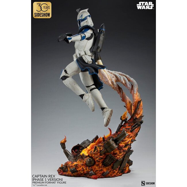 Star Wars Premium Format Figure Captain Rex (Phase 1 Version) Sideshow Exclusive 68 cm