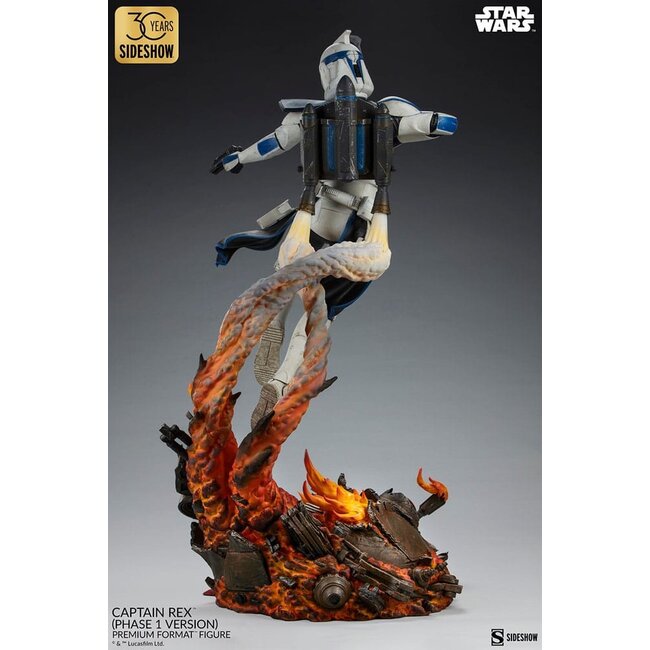 Star Wars Premium Format Figure Captain Rex (Phase 1 Version) Sideshow Exclusive 68 cm