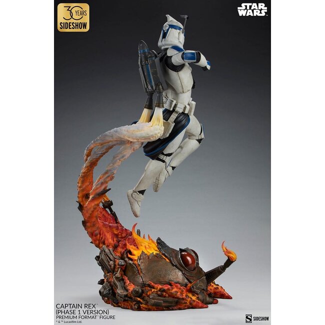 Star Wars Premium Format Figure Captain Rex (Phase 1 Version) Sideshow Exclusive 68 cm
