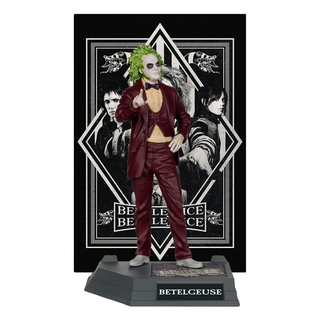 McFarlane Toys Beetlejuice Beetlejuice Movie Maniacs PVC Statue Beetlejuice 17 cm