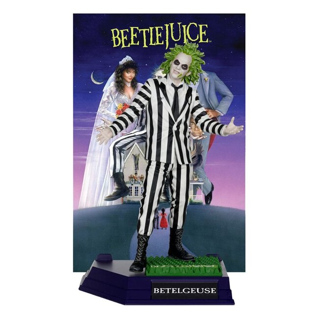 Beetlejuice Movie Maniacs Actionfigur Beetlejuice 17 cm