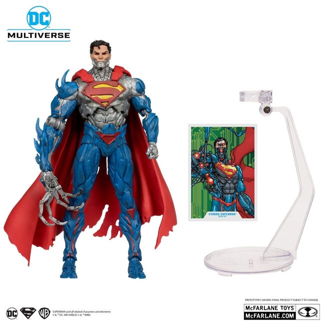 DC Retro Action Figure Cyborg Superman (New 52)