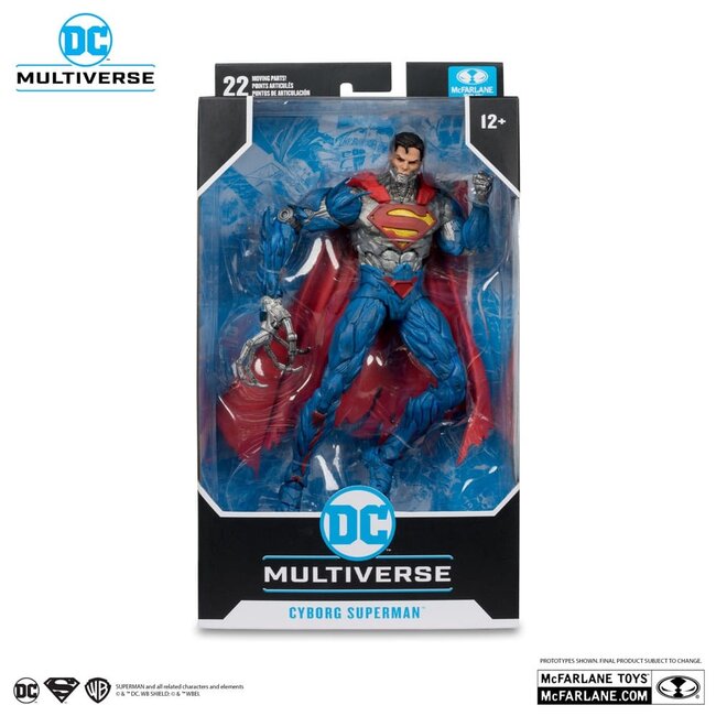 DC Retro Action Figure Cyborg Superman (New 52)
