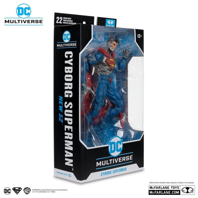 DC Retro Action Figure Cyborg Superman (New 52)