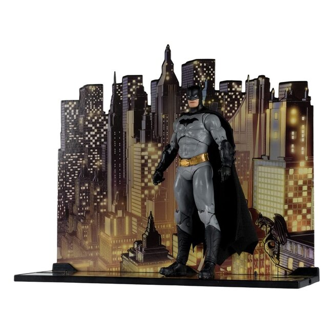 DC Multiverse Actionfigur Batman mit Bat-Glider (The Thirteenth Hour) (Gold Label) 18 cm