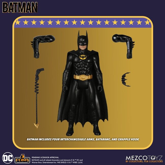 Batman (1989) 5 Punkte Actionfiguren 9 cm Sortiment (3)