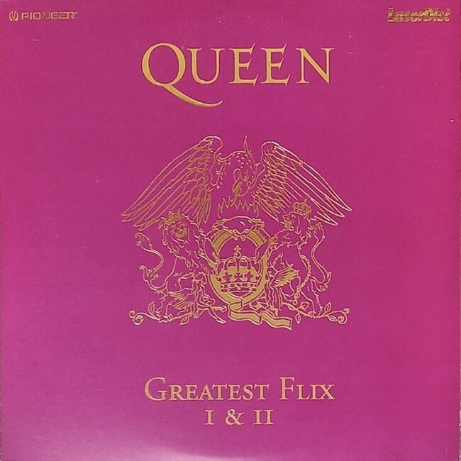 Queen: Greatest Flix I & II CLV Laserdisc