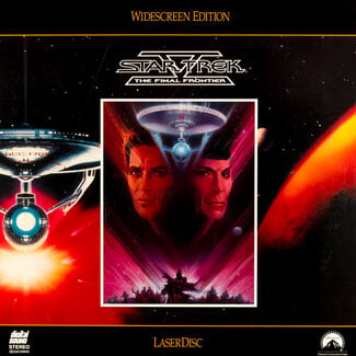 Laserdisc Star Trek V: The Final Frontier (1989) CLV Laserdisc