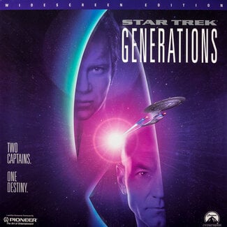 Laserdisc Star Trek VII: Generations (1994) CLV/CAV THX Laserdisc