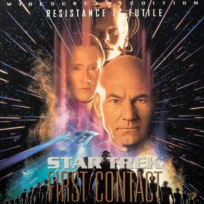 Laserdisc Star Trek VIII: First Contact (1996) CLV THX Laserdisc