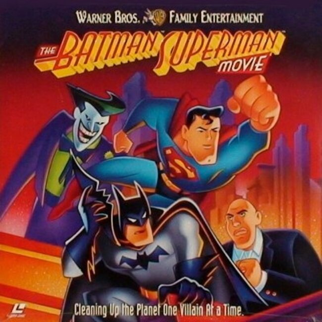 Batman/Superman Movie, The (1997) CLV/CAV Laserdisc