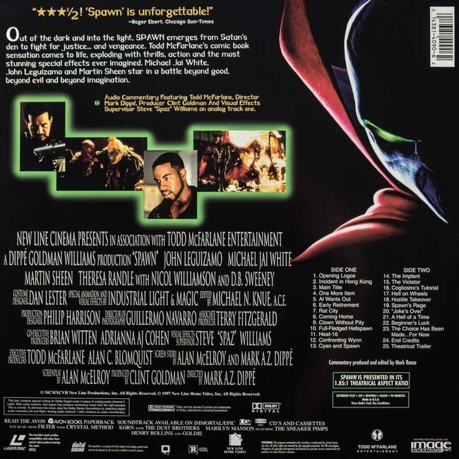 Spawn: Director's Cut (1997) (Uncut) CLV Laserdisc