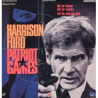 Laserdisc Patriot Games (1992) CLV Laserdisc