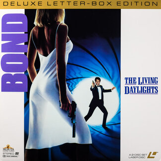 Laserdisc 007 James Bond: Living Daylights, The (1987) CLV Laserdisc