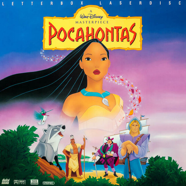 Laserdisc Pocahontas (1995) CLV THX Laserdisc