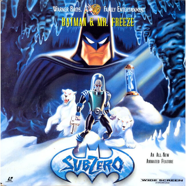 Batman & Mr. Freeze: Subzero (1998) CLV/CAV Laserdisc