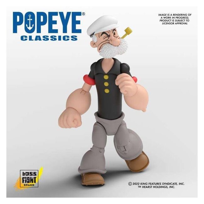Popeye Action Figure Wave 02 Poopdeck Pappy