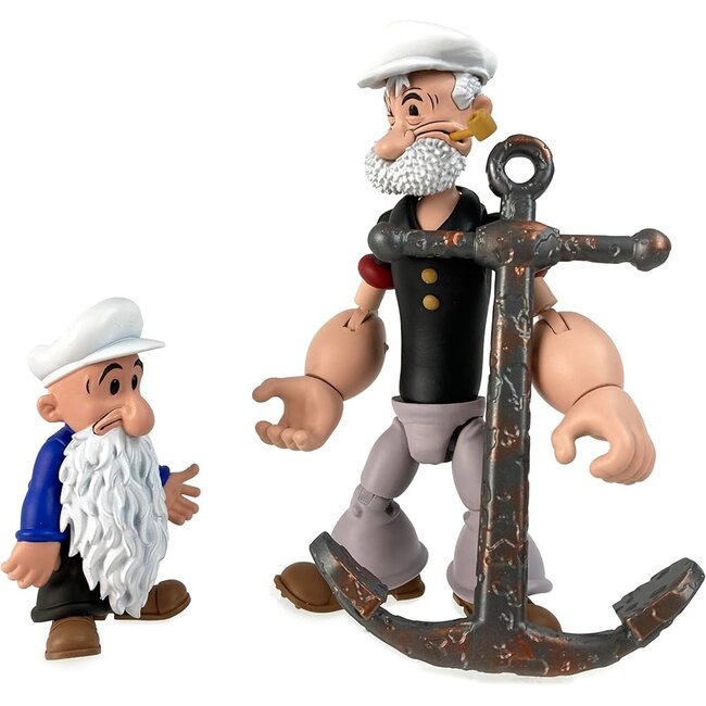 Popeye-Actionfigur Wave 02 Poopdeck Pappy