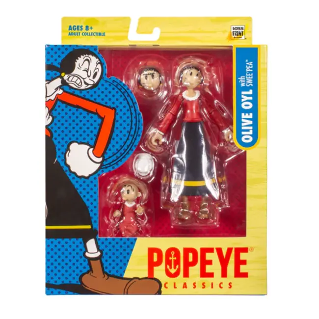 Popeye Actionfigur Wave 01 Olive Oil