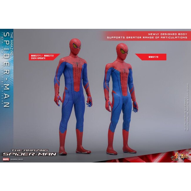The Amazing Spider-Man Movie Masterpiece Action Figure 1/6 Spider-Man 30 cm