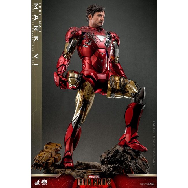 Iron Man 2 Actionfigur 1/4 Iron Man Mark VI 48 cm
