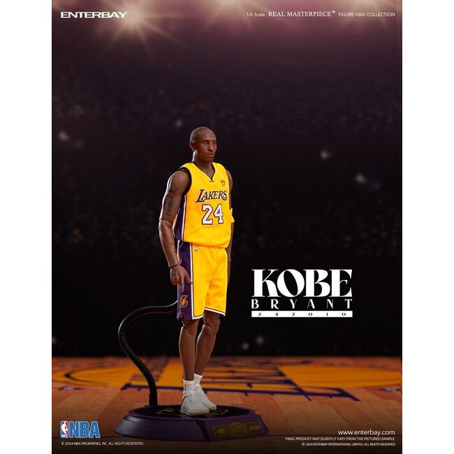 NBA Collection Real Masterpiece Action Figure 1/6 Kobe Bryant Limited Edtition 30 cm