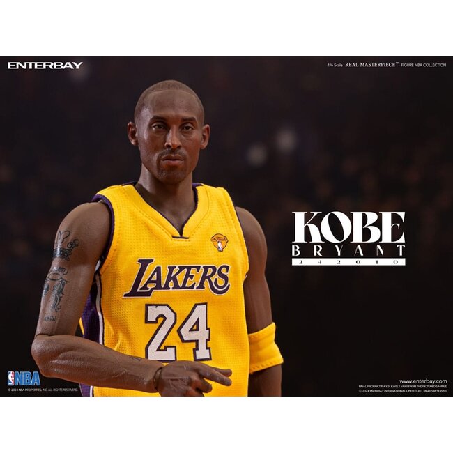 NBA Collection Real Masterpiece Action Figure 1/6 Kobe Bryant Limited Edtition 30 cm