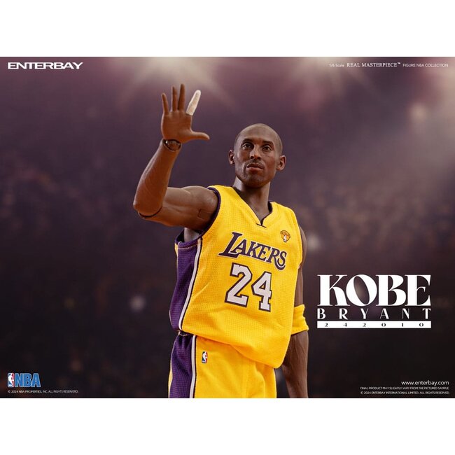 NBA Collection Real Masterpiece Action Figure 1/6 Kobe Bryant Limited Edtition 30 cm