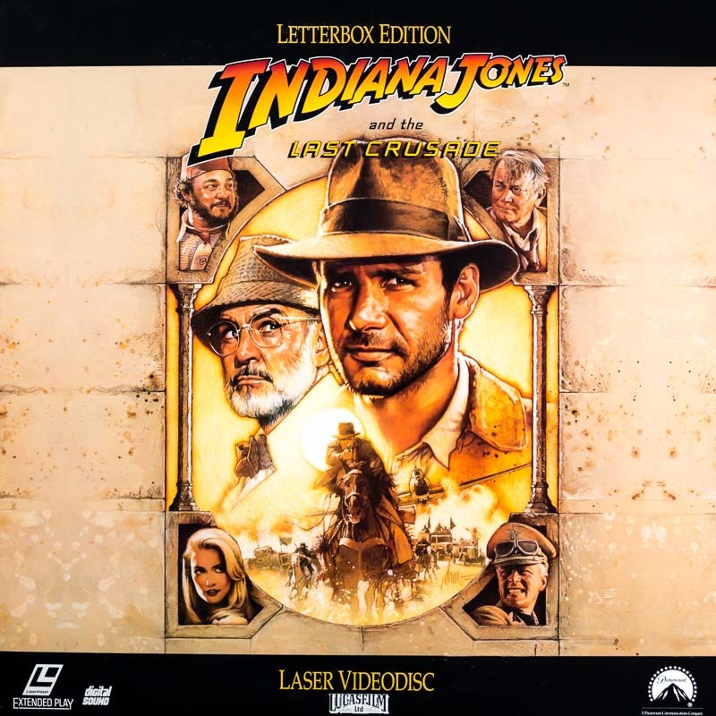 Indiana Jones and the Last Crusade (1989) CLV Laserdisc