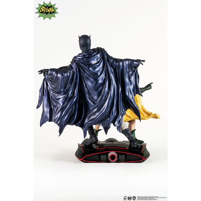 DC Comics PVC Diorama Statue 1/8 Batman & Robin 1966 23 cm