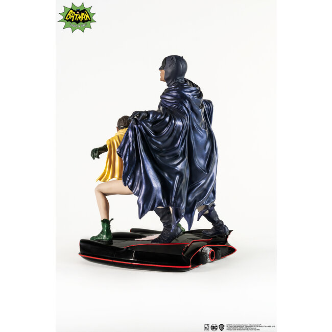 DC Comics PVC Diorama Statue 1/8 Batman & Robin 1966 23 cm