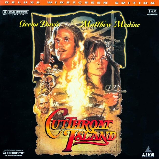 Die Insel des Grauens (1995) CLV/CAV THX Laserdisc