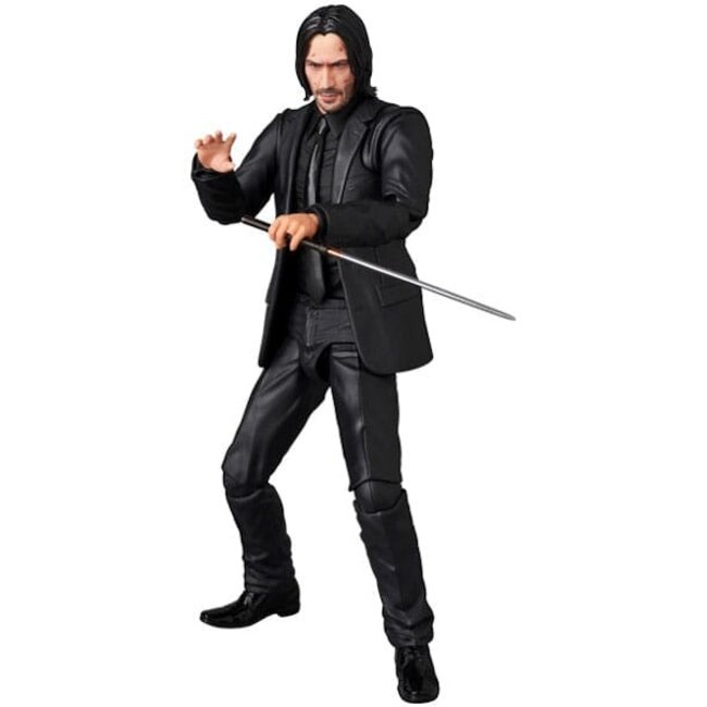 John Wick MAFEX Actiefiguur John Wick (Hoofdstuk 3) Parabellum 16 cm