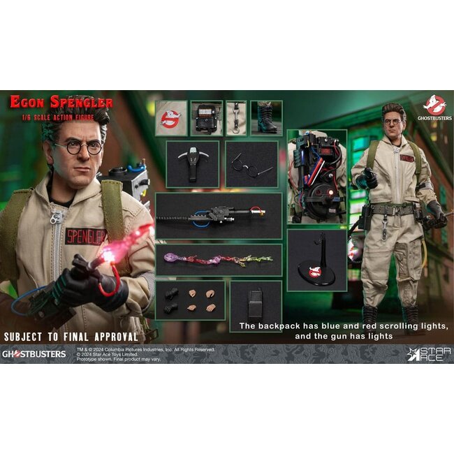 Ghostbusters (1984) Action Figure 1/6 Egon Spengler 30 cm
