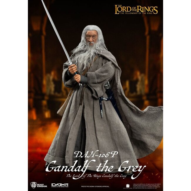 Herr der Ringe Dynamic 8ction Heroes Actionfigur 1/9 Gandalf der Graue 21 cm