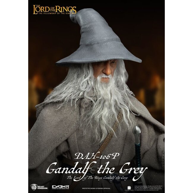 Herr der Ringe Dynamic 8ction Heroes Actionfigur 1/9 Gandalf der Graue 21 cm