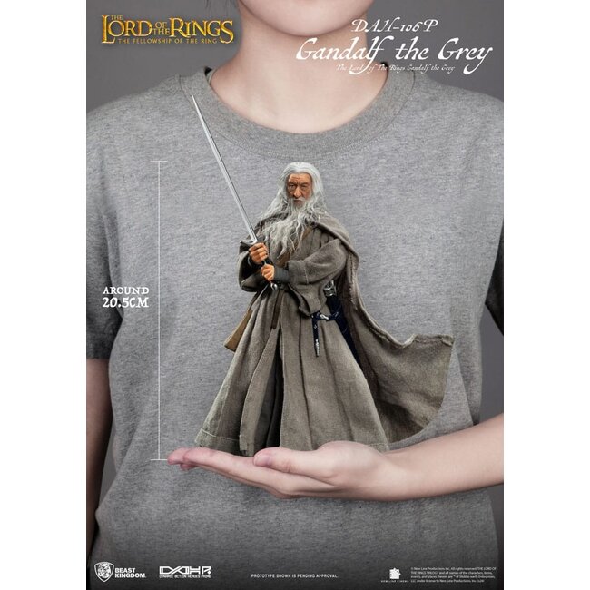 Herr der Ringe Dynamic 8ction Heroes Actionfigur 1/9 Gandalf der Graue 21 cm