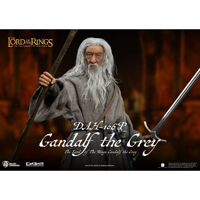 Herr der Ringe Dynamic 8ction Heroes Actionfigur 1/9 Gandalf der Graue 21 cm
