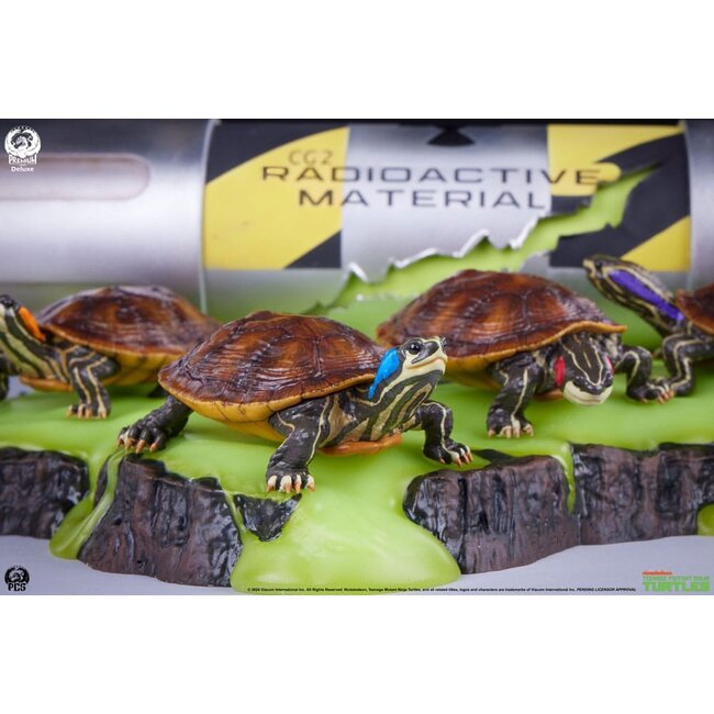 Teenage Mutant Ninja Turtles Diorama Statue 1:1 Origins 13 cm