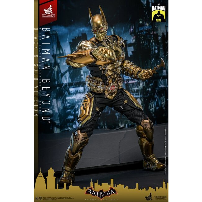 Batman: Arkham Knight Videogame Masterpiece Action Figure 1/6 Batman Beyond (Black & Gold Version) 32 cm
