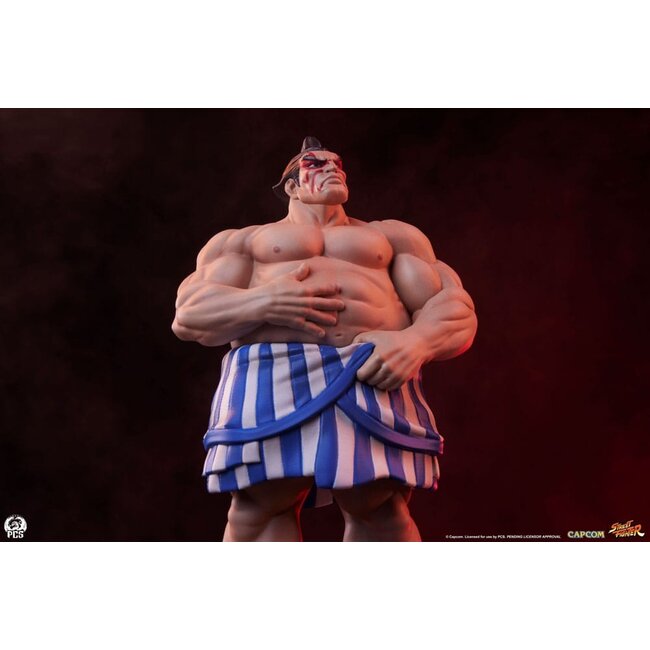 Street Fighter Street Jam Statuen 1/10 Karin & E. Honda