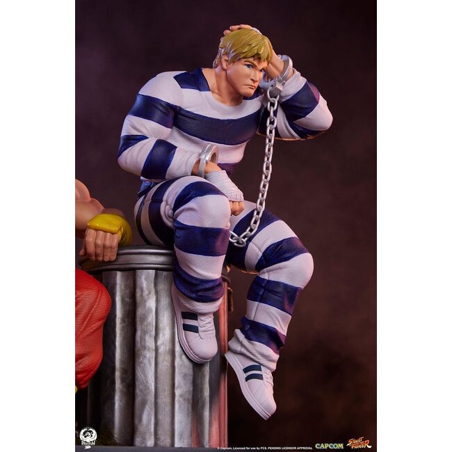 Street Fighter PVC Statue 1/10 Cody & Guy 18 cm