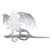 Weta Workshop Der Herr der Ringe Metalbird Balrog 27 cm