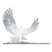 Weta Workshop The Lord of the Rings Metalbird Gandalf on Gwaihir 30 cm