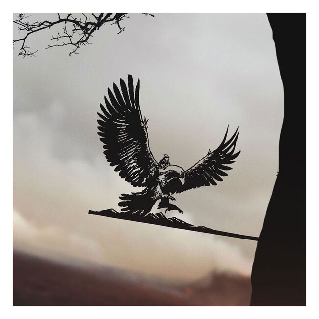 Der Herr der Ringe Metalbird Gandalf auf Gwaihir 30 cm