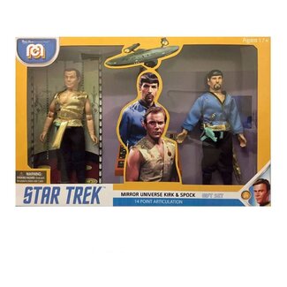 MEGO Star Trek Actionfiguren 2er-Set Mirror Universe Spock & Kirk 20 cm