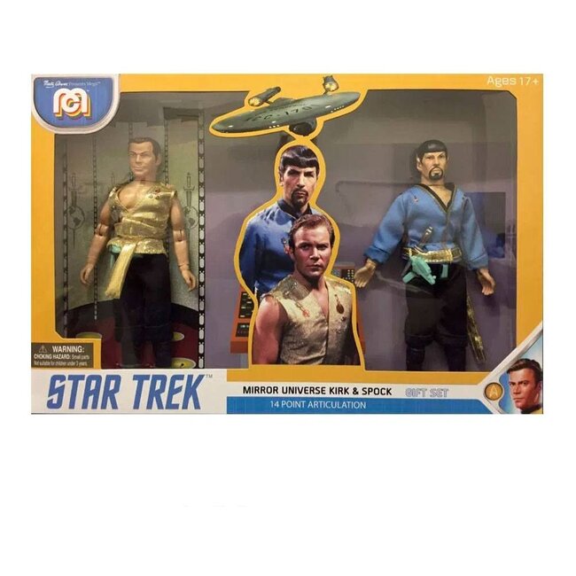 Star Trek Actionfiguren 2er-Set Mirror Universe Spock & Kirk 20 cm