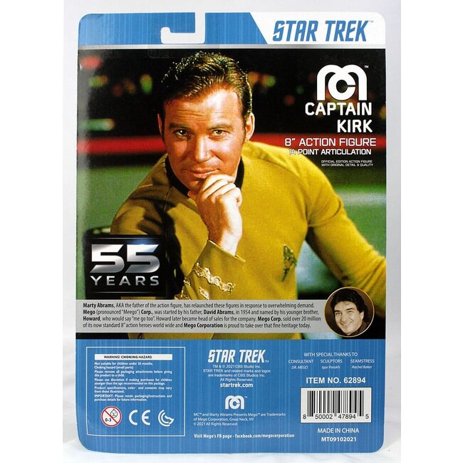 Star Trek: Kirk 55. Jubiläum - Actionfigur 20 cm