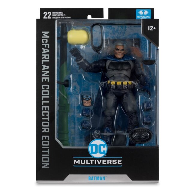 McFarlane Collector Edition Batman Battle Damage Blue (The Dark Knight Returns) 18cm Platinum Edition