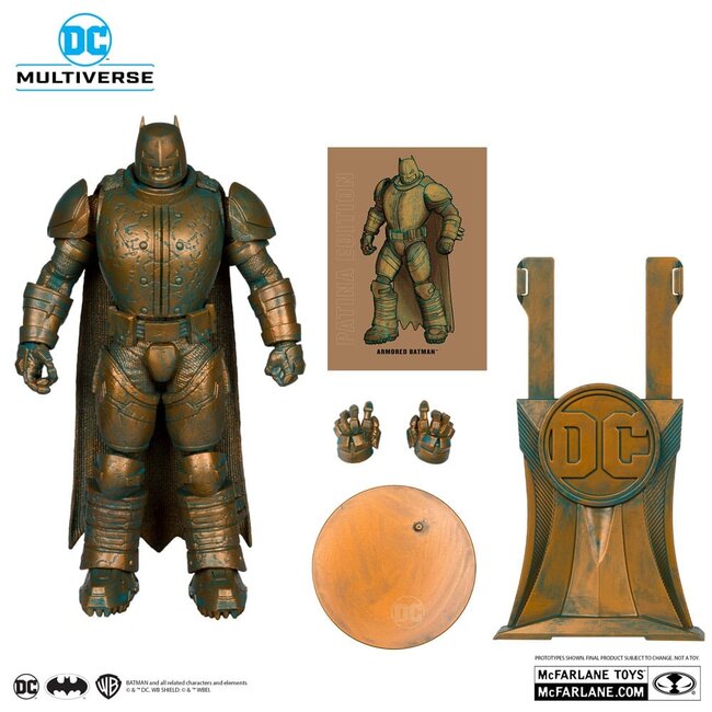 DC Multiverse Actionfigur Armored Batman (Batman: The Dark Knight Returns) Patina Edition (Gold Label) 18 cm